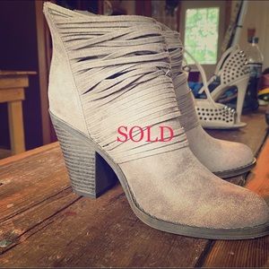 Fergalicious booties - never worn size 5.5 SOLD!!!